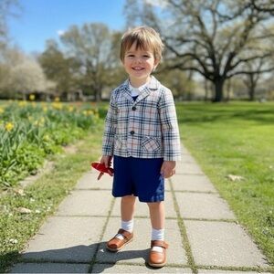 LK NW Vintage 70s Imp Originals Good Lad Boys 3 Piece Outfit Sz 4T Spring Summer